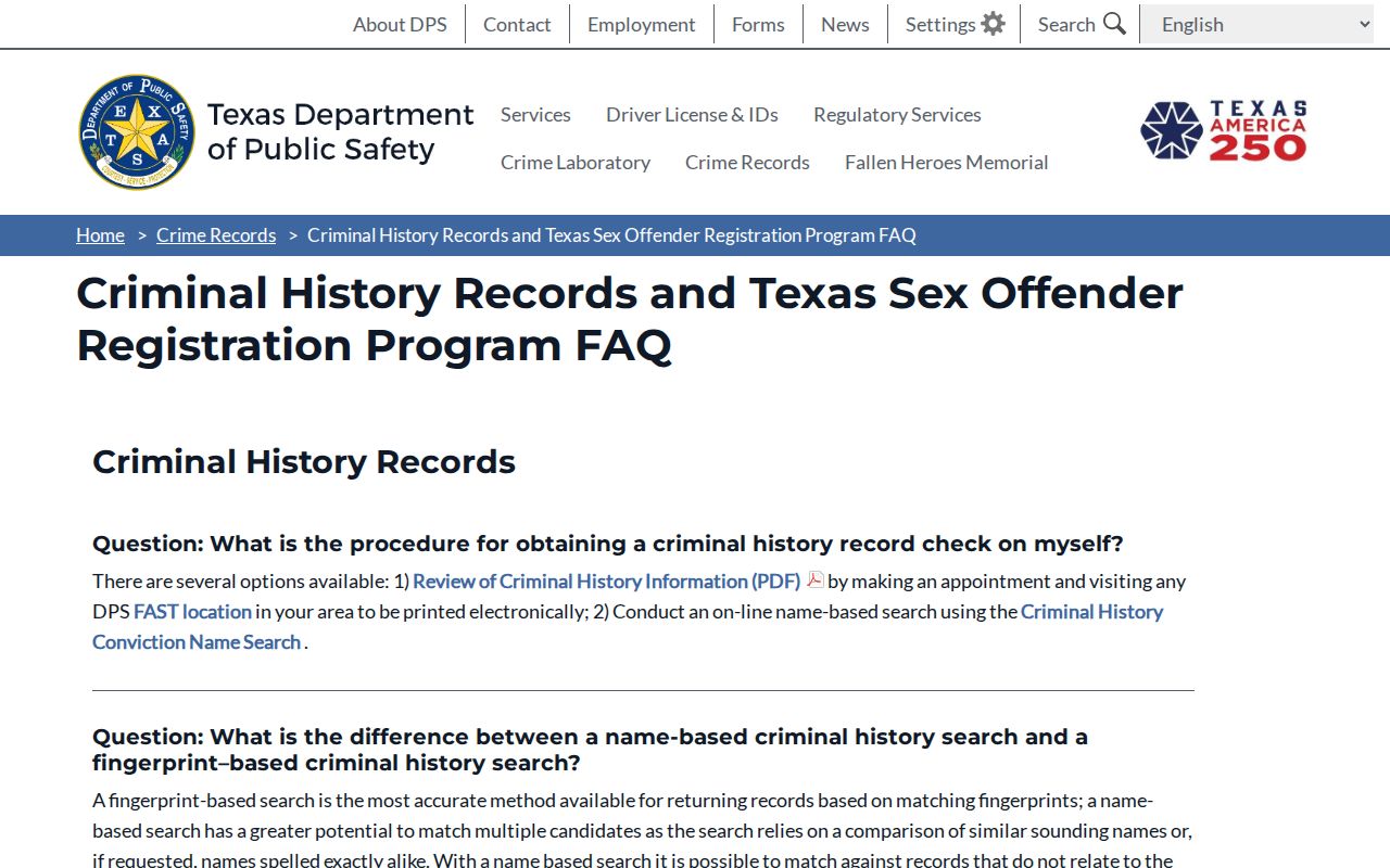 Sterling County sex offender registration duration and verification information